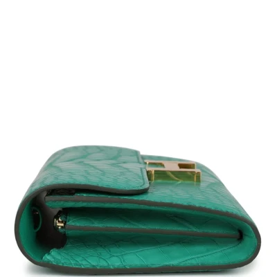 Hermes Constance Wallet To Go Vert Jade Matte Alligator Gold Hardware Hermes Constance Wallet To Go Vert Jade Matte Alligator Gold Hardware
