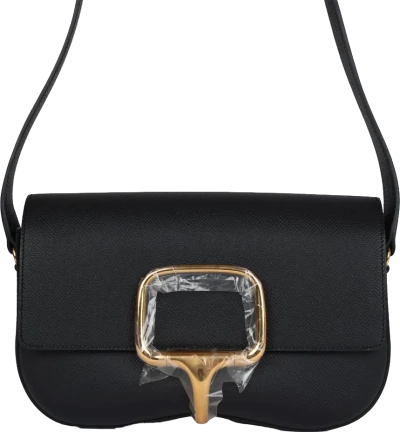 Hermes Della Cavalleria Elan Black Epsom Gold Hardware Hermes Della Cavalleria Elan Black Epsom Gold Hardware