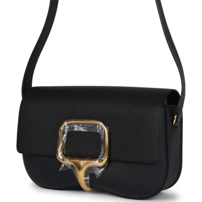 Hermes Della Cavalleria Elan Black Epsom Gold Hardware Hermes Della Cavalleria Elan Black Epsom Gold Hardware
