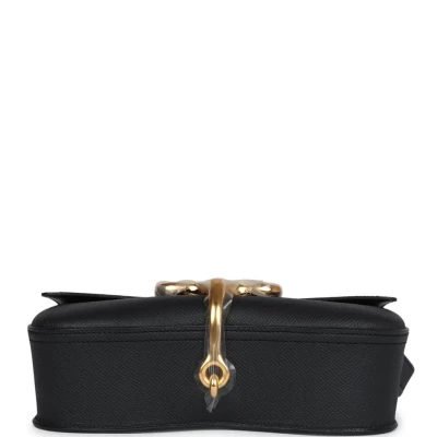 Hermes Della Cavalleria Elan Black Epsom Gold Hardware Hermes Della Cavalleria Elan Black Epsom Gold Hardware