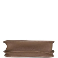 Hermes Evelyne III GM Etoupe Clemence Palladium Hardware Hermes Evelyne III GM Etoupe Clemence Palladium Hardware
