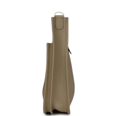 Hermes Evelyne III PM Beige Marfa Clemence Gold Hardware Hermes Evelyne III PM Beige Marfa Clemence Gold Hardware