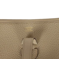 Hermes Evelyne III PM Beige Marfa Clemence Gold Hardware Hermes Evelyne III PM Beige Marfa Clemence Gold Hardware