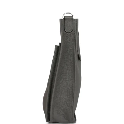 Hermes Evelyne III PM Gris Meyer Clemence Palladium Hardware Hermes Evelyne III PM Gris Meyer Clemence Palladium Hardware