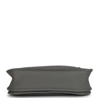 Hermes Evelyne III PM Gris Meyer Clemence Palladium Hardware Hermes Evelyne III PM Gris Meyer Clemence Palladium Hardware