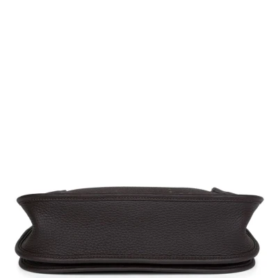 Hermes Evelyne III PM Macassar Clemence Palladium Hardware Hermes Evelyne III PM Macassar Clemence Palladium Hardware