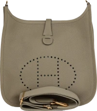 Hermes Evelyne III PM Sage Clemence Gold Hardware Hermes Evelyne III PM Sage Clemence Gold Hardware
