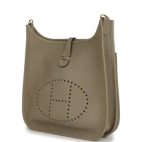 Hermes Evelyne III PM Sage Clemence Gold Hardware Hermes Evelyne III PM Sage Clemence Gold Hardware
