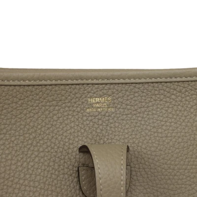 Hermes Evelyne III PM Sage Clemence Gold Hardware Hermes Evelyne III PM Sage Clemence Gold Hardware
