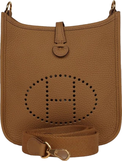 Hermes Evelyne TPM Biscuit Clemence Gold Hardware Hermes Evelyne TPM Biscuit Clemence Gold Hardware