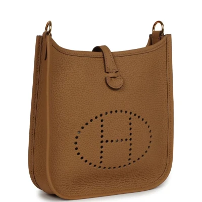 Hermes Evelyne TPM Biscuit Clemence Gold Hardware Hermes Evelyne TPM Biscuit Clemence Gold Hardware