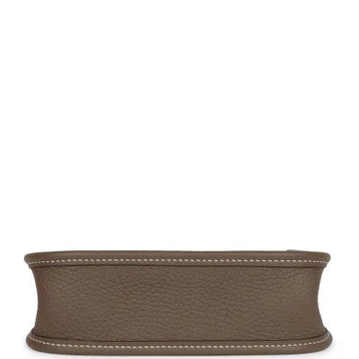 Hermes Evelyne TPM Etoupe Clemence Palladium Hardware Hermes Evelyne TPM Etoupe Clemence Palladium Hardware