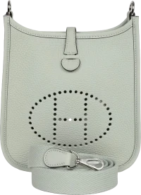 Hermes Evelyne TPM Gris Neve Clemence Palladium Hardware Hermes Evelyne TPM Gris Neve Clemence Palladium Hardware