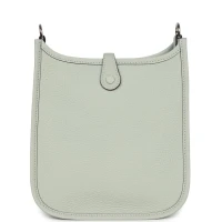 Hermes Evelyne TPM Gris Neve Clemence Palladium Hardware Hermes Evelyne TPM Gris Neve Clemence Palladium Hardware