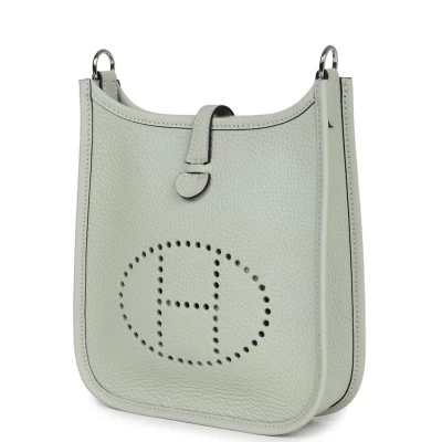 Hermes Evelyne TPM Gris Neve Clemence Palladium Hardware Hermes Evelyne TPM Gris Neve Clemence Palladium Hardware