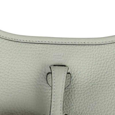 Hermes Evelyne TPM Gris Neve Clemence Palladium Hardware Hermes Evelyne TPM Gris Neve Clemence Palladium Hardware
