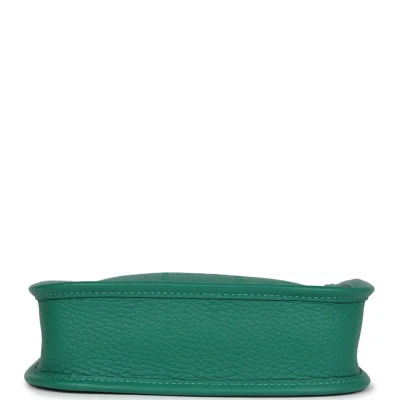 Hermes Evelyne TPM Vert Vertigo Clemence Gold Hardware Hermes Evelyne TPM Vert Vertigo Clemence Gold Hardware