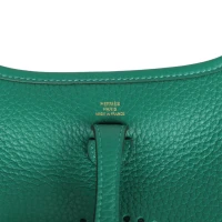Hermes Evelyne TPM Vert Vertigo Clemence Gold Hardware Hermes Evelyne TPM Vert Vertigo Clemence Gold Hardware