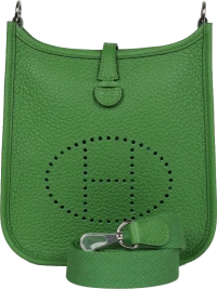 Hermes Evelyne TPM Vert Yucca Clemence Palladium Hardware Hermes Evelyne TPM Vert Yucca Clemence Palladium Hardware