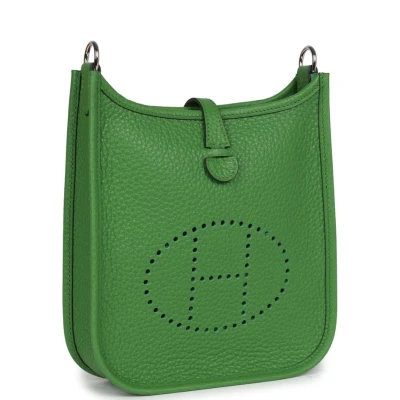 Hermes Evelyne TPM Vert Yucca Clemence Palladium Hardware Hermes Evelyne TPM Vert Yucca Clemence Palladium Hardware