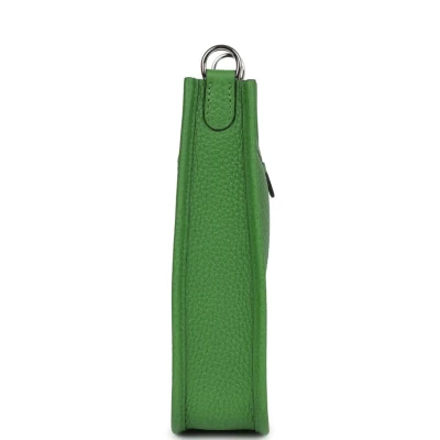 Hermes Evelyne TPM Vert Yucca Clemence Palladium Hardware Hermes Evelyne TPM Vert Yucca Clemence Palladium Hardware