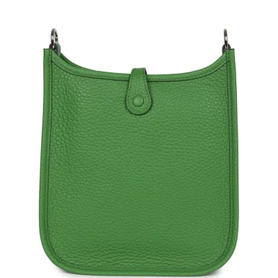 Hermes Evelyne TPM Vert Yucca Clemence Palladium Hardware Hermes Evelyne TPM Vert Yucca Clemence Palladium Hardware