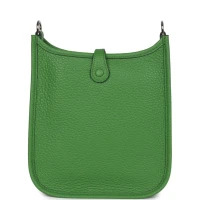 Hermes Evelyne TPM Vert Yucca Clemence Palladium Hardware Hermes Evelyne TPM Vert Yucca Clemence Palladium Hardware