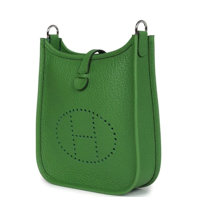 Hermes Evelyne TPM Vert Yucca Clemence Palladium Hardware Hermes Evelyne TPM Vert Yucca Clemence Palladium Hardware