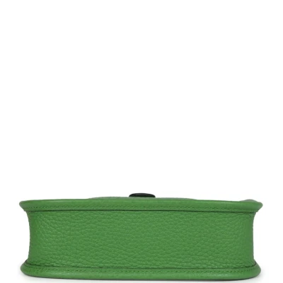 Hermes Evelyne TPM Vert Yucca Clemence Palladium Hardware Hermes Evelyne TPM Vert Yucca Clemence Palladium Hardware