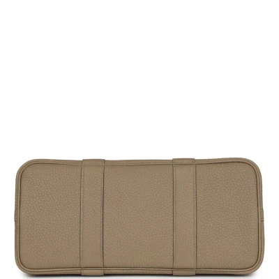 Hermes Garden Party 30 Beige Marfa Negonda Palladium Hardware Hermes Garden Party 30 Beige Marfa Negonda Palladium Hardware