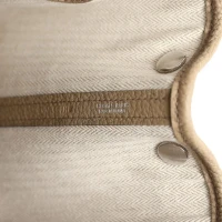 Hermes Garden Party 30 Beige Marfa Negonda Palladium Hardware Hermes Garden Party 30 Beige Marfa Negonda Palladium Hardware