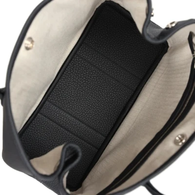 Hermes Garden Party 30 Black Negonda Palladium Hardware Hermes Garden Party 30 Black Negonda Palladium Hardware