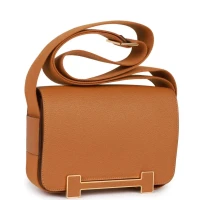 Hermes Geta Caramel Chevre Gold Hardware Hermes Geta Caramel Chevre Gold Hardware