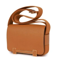 Hermes Geta Caramel Chevre Gold Hardware Hermes Geta Caramel Chevre Gold Hardware