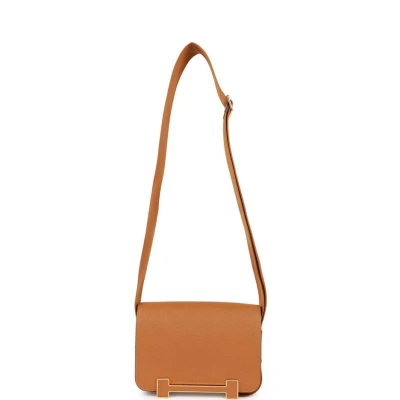 Hermes Geta Caramel Chevre Gold Hardware Hermes Geta Caramel Chevre Gold Hardware