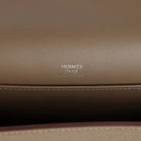 Hermes Geta Etoupe Chevre Palladium Hardware Hermes Geta Etoupe Chevre Palladium Hardware