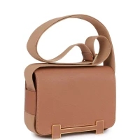 Hermes Geta Quebracho and Chai Chevre Gold Hardware Hermes Geta Quebracho and Chai Chevre Gold Hardware