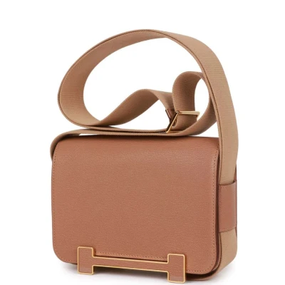 Hermes Geta Quebracho and Chai Chevre Gold Hardware Hermes Geta Quebracho and Chai Chevre Gold Hardware