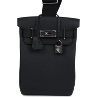 Hermes Hac A Dos PM Black Togo Palladium Hardware Hermes Hac A Dos PM Black Togo Palladium Hardware