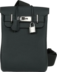 Hermes Hac A Dos PM Vert Fonce Togo Palladium Hardware Hermes Hac A Dos PM Vert Fonce Togo Palladium Hardware