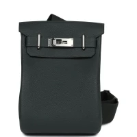 Hermes Hac A Dos PM Vert Fonce Togo Palladium Hardware Hermes Hac A Dos PM Vert Fonce Togo Palladium Hardware