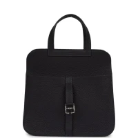 Hermes Halzan 25 Caban Clemence Palladium Hardware Hermes Halzan 25 Caban Clemence Palladium Hardware