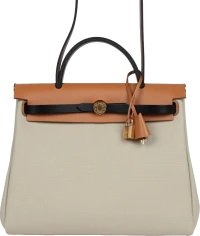 Hermes Herbag Zip 31 PM Ebene/Black/Naturel Sable Hunter & Beton Toile Militaire Gold Hardware Hermes Herbag Zip 31 PM Ebene/Black/Naturel Sable Hunter & Beton Toile Militaire Gold Hardware
