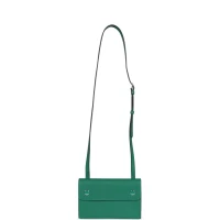 Hermes Hermesnap Wallet Vert Vertigo Epsom Palladium and Lacquered Hardware Hermes Hermesnap Wallet Vert Vertigo Epsom Palladium and Lacquered Hardware