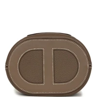 Hermes In-The-Loop 18 Etoupe Clemence and Swift Gold Hardware Hermes In-The-Loop 18 Etoupe Clemence and Swift Gold Hardware