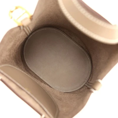Hermes In-The-Loop 18 Etoupe Clemence and Swift Gold Hardware Hermes In-The-Loop 18 Etoupe Clemence and Swift Gold Hardware