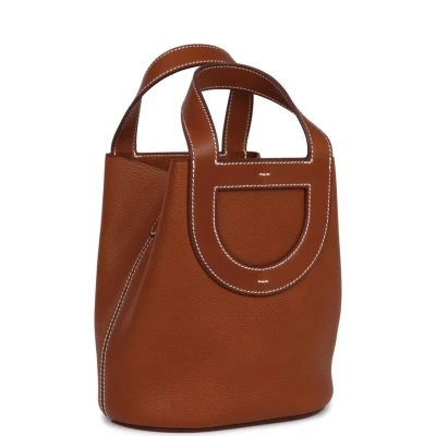Hermes In-The-Loop 18 Fauve Barenia Faubourg Gold Hardware Hermes In-The-Loop 18 Fauve Barenia Faubourg Gold Hardware