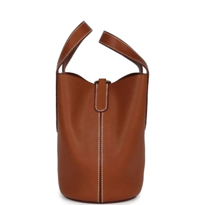 Hermes In-The-Loop 18 Fauve Barenia Faubourg Gold Hardware Hermes In-The-Loop 18 Fauve Barenia Faubourg Gold Hardware
