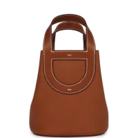 Hermes In-The-Loop 18 Fauve Barenia Faubourg Gold Hardware Hermes In-The-Loop 18 Fauve Barenia Faubourg Gold Hardware