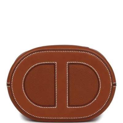 Hermes In-The-Loop 18 Fauve Barenia Faubourg Gold Hardware Hermes In-The-Loop 18 Fauve Barenia Faubourg Gold Hardware